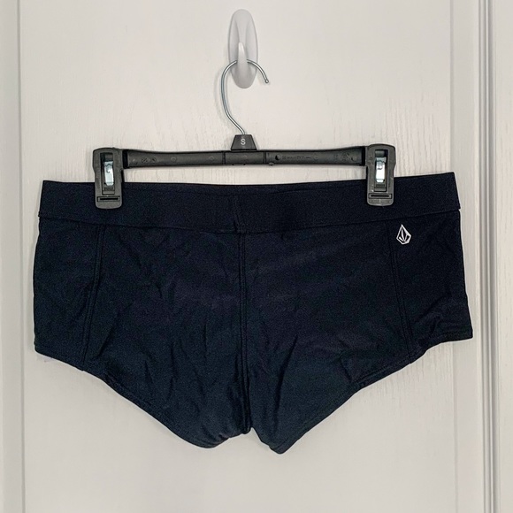 Volcom Simply Solid Boy Cut Bikini Bottom Shorts - Picture 9 of 9